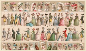Costume francese del XVIII secolo da French School