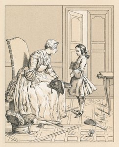 Costume francese XVIII secolo da French School