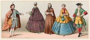 Francia XVIII secolo Costume