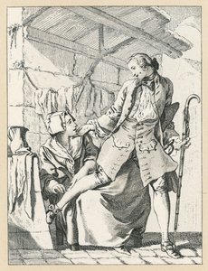 Costume francese XVIII secolo da French School