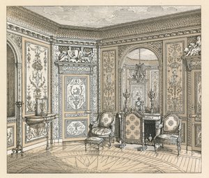 Costume francese del XVIII secolo da French School