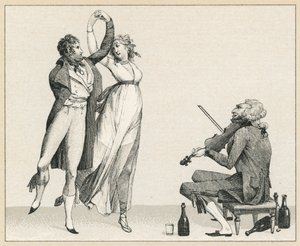 Costume francese del XVIII secolo da French School