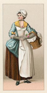 Costume francese del XVIII secolo da French School