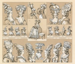 Costume francese del XVIII secolo da French School