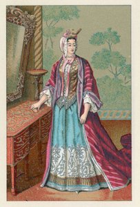 Costume francese del XVII secolo da French School