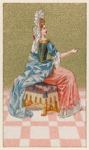Costume francese del XVII secolo da French School