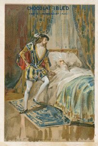Francesco I, Re di Francia, con Leonardo da Vinci sul letto di morte, 1519