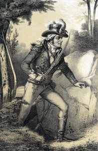 Francois-Athanase de Charette de la Contrie (Francois Athanase) (1763-1796) - in "Galerie historique de la Révolution française" da French School