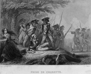 Francois-Athanase de Charette de la Contrie - in "Rivoluzione francese" di Thiers, XIX secolo