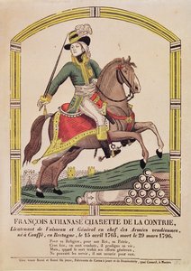 François Athanase Charette de la Contrie (1763-96), 1836 da French School