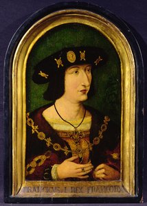 Francesco I (1494-1547) Re di Francia (1515-47) c.1520 da French School