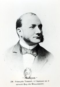Francois Tassart, valletto di Guy de Maupassant (1850-93), da La Fin de Maupassant di Georges Normandy, pubblicato nel 1927, Parigi da French School
