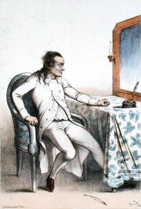 Frederick Lemaitre (1800-76) nel ruolo di Georges Maurice da 