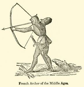 Arciere francese del Medioevo da French School