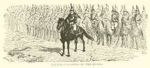 Corazzieri della guardia francese (incisione) da French School