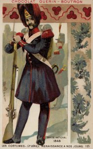 Guardia Nazionale Francese, 1848 da French School