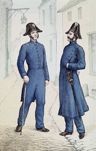 Poliziotti francesi c.1829-30 da French School