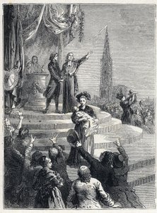 Rivoluzione Francese - Festa della Federazione a Strasburgo