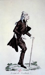 Rivoluzione Francese: Caricatura sui Giacobini al momento della scissione del movimento 