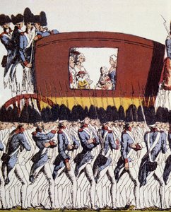Rivoluzione Francese: Ritorno della Famiglia Reale a Parigi il 25 giugno 1791 dopo l