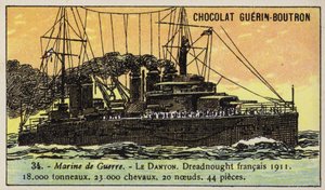 Corazzata francese Danton da French School