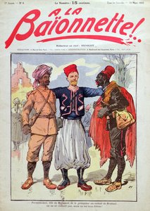 Soldati Colonialisti Francesi, Illustrazione di Copertina da 