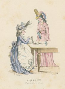 Moda francese del 1792 da French School