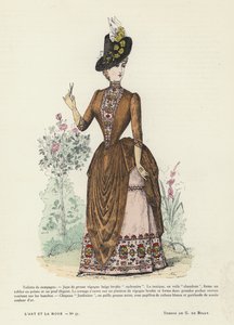 Tavola di moda francese, 1885-86 da French School