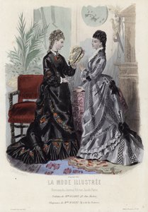 Tavola di moda francese, fine XIX secolo da French School