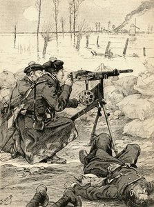 Squadra di mitragliatrici francesi alla Battaglia dell