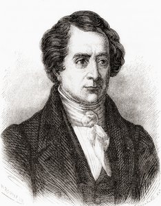 Matematico francese Dominique Francois Jean Arago, alias Francois Arago, da Les Merveilles de la Science, pub.1870 da French School