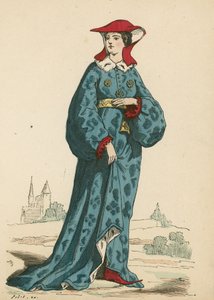 Nobile francese, 1395 da French School