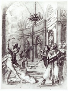 Frontespizio per Polyeucte di Pierre Corneille (1606-84) pubblicato nel 1643 da French School