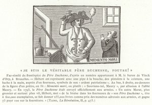 Frontespizio di Le Père Duchesne, 1790s