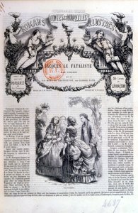 Frontespizio di una raccolta di romanzi e racconti con Jacques le Fataliste di Diderot, pubblicata a Parigi nel 1849