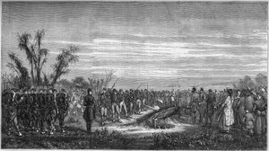 Funerale del Generale Edouard Collineau (1810-1861) a Tientsin (Cina), 15 gennaio da French School