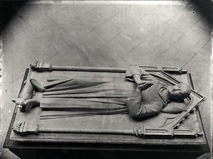 Statua funeraria di Luigi di Francia (1243-60), figlio maggiore di San Luigi, dall