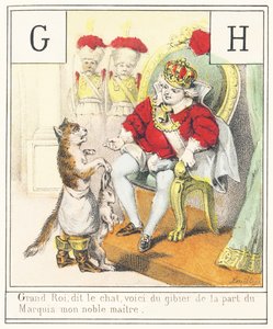 Grande Re, disse il gatto, ecco il gioco del Marchese mio nobile padrone
