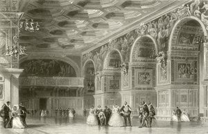 Galleria di Enrico II, Fontainebleau da French School