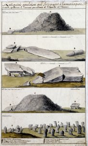 Antichità galliche situate a Locmaziaquev, Crach, Quiberon e Carnac, parrocchie dell