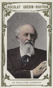Gaston Paris, accademico da French School