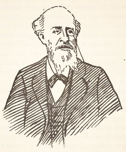 Gaston Paris, copia di Boris Mestchersky, illustrazione da Histoire de la Nation Francaise, Sciences, Volumi I & II, di Gabriel Hanotaux, 1924 da French School