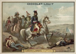 Il generale Dumouriez alla Battaglia di Jemappes, 6 novembre 1792