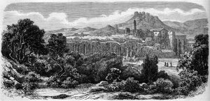 Vista generale delle rovine della Certosa di Laverne (XII secolo). Var (83)