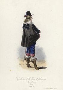 Gentiluomo del tempo di Luigi XIII di Francia da French School