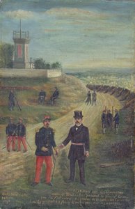 Georges Clemenceau (1841-1929) come Sindaco di Montmartre, 18 marzo 1871 da French School