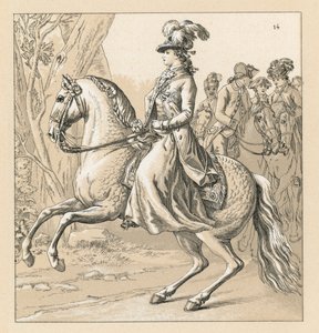 Costume tedesco XVII-XVIII secolo da French School
