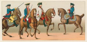 Costume della Germania del XVIII secolo da French School