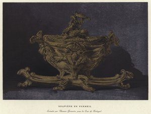 Zuppiera dorata da French School
