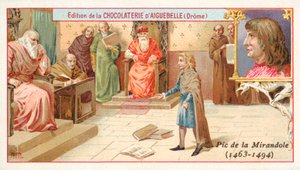 Giovanni Pico della Mirandola, filosofo italiano, da bambino